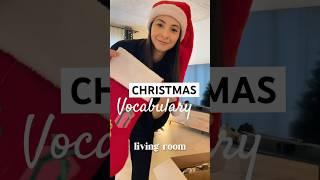 Learn Christmas vocabulary