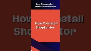 The Best Shopping Cart Plugins for WordPress #wordpressplugins #shoplentor