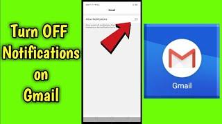 How to Turn OFF Notifications on Gmail