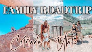 ROAD TRIP TO COLORADO & UTAH | ASPEN, DENVER, GLENWOOD SPRINGS, MOAB | TRAVELING WITH KIDS
