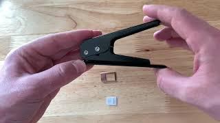 How To Use a Sim Card Cutter (From Micro Sim to Nano Sim)