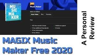 MAGIX Music Maker Free 2020 Review