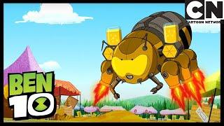 Ben 10 and Queen Face to Face | Queen of Bees | Ben 10 | Cartoon Network