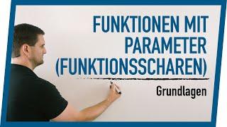 Funktionen mit Parameter (Funktionsscharen) Grundlagen | Mathe by Daniel Jung