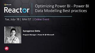 Optimizing Power BI - Power BI Data Modelling Best practices