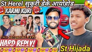  St Herel Controversy  !! NEW SANTALI ROASTING VIDEO 2024 !! Hembrom Koda