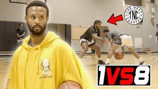 Dev is Back Outside! 1v1 vs the whole gym!