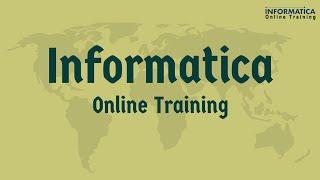 Informatica Online Training | Informatica Video Tutorials