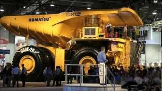 Giant Komatsu 960E dump truck