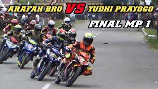 FINAL KEJURDA 2022 KENDARI || YUDI PRAYOGO RAJAI KELAS BEBEK 4 TAK 150 CC TUNE UP EXPERT MP 1