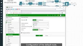 Fortigate - How to configure Policy Based Routing - Eve-NG lab