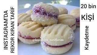 Instagram'da REKOR KIRAN TARİFİM ‼️ Reçelli Pastahane Kurabiyesi #kurabiye #yum #cookie