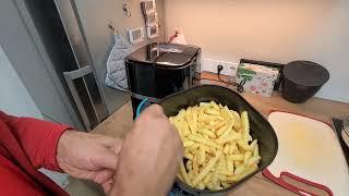 Endlich knusprige Pommes  Zuhause  mit  der Heißluft-Friteuse. Cecotec Cecofry