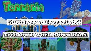 5 Different Treehouse World Downloads! (IOS/ANDROID) (LINKS IN DESCRIPTION) | Terraria 1.4