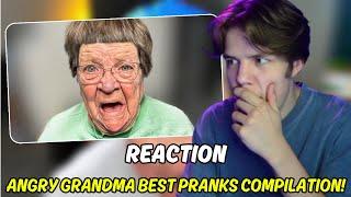 BOITASTIC REACTS to ANGRY GRANDMA FUNNIEST PRANKS!