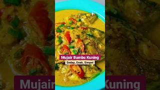 RESEP MUJAIR BUMBU KUNING #shorts #resep