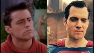 Smell-the-fart Acting by Superman as taught by Joey