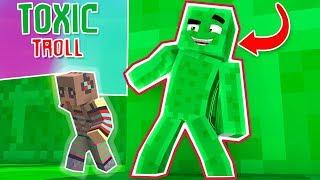 TOXICKÝ SLIME TROLL !! ️ HOLKA VS KLUK !! SCHOVKA V MINECRAFTU !