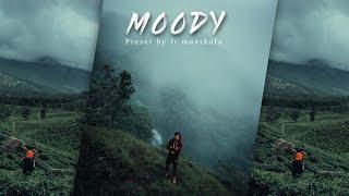 Moody Lightroom Preset | Foggy Moody Preset By ft.muxthafa |  ||Abhijith Prakashan||