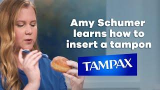 How to Insert a Tampon | Time to Tampax with Amy Schumer and Girlology