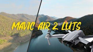 DJI Mavic Air 2 LUTs // Make Your Footage look Cinematic Easily
