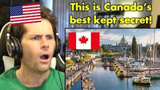 American Reacts to the BEST Things in Victoria, BC