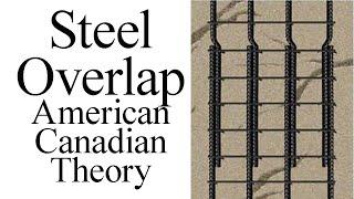 steel overlap calculation Slab Beam Column
