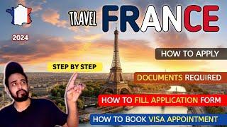 France Tourist visa 2024  | Schengen visa | How to apply france visa Form online |Document & Fees.