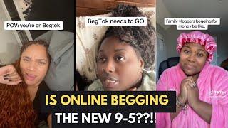 People Are Sick of Online Begging! Tiktok Rants #begtok