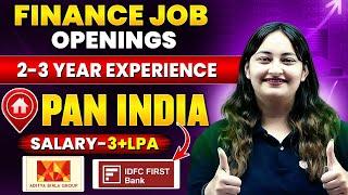 Finance Job updates for 1-2 years of experience||Private bank jobs in 2024