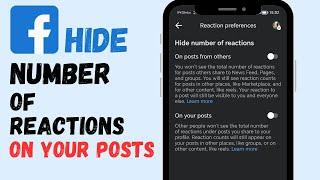 How to Hide Number of Reactions (Likes) on Facebook (2023 Guide)