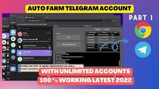 Bot Waze Farm Telegram Accounts to Gain Trust before using add members Telegram Farming Bot -Part 1