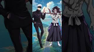 gojo vs demon slayer | boruto vs jujutsu kaisen | goku vs bleach #anime #goku #gojo #shorts