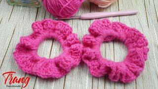 Móc Dây Buộc Tóc | Crochet Scrunchies - Trang Handmade