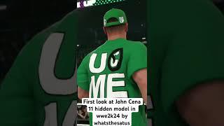 First look at John Cena 11 hidden model in wwe2k24