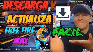 como descargar FREE FIRE MAX en la nueva actualización (fácil) #freefire #tutorial #anasto