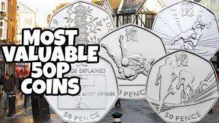 Five Rarest 50p coins worth up to £707 revealed