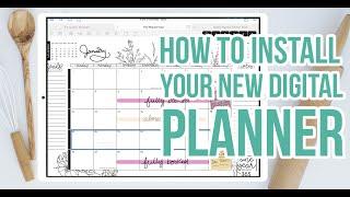 How to Install your Digital Planner into Goodnotes