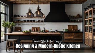 Modern Rustic Kitchen Design Tips & Ideas