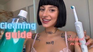 [4K USA] Mirror Cleaning | TransparentWhite Top Try-On Haul with Sarah