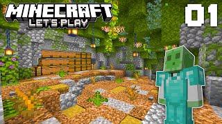 Minecraft Let's Play - Ep. 1: THE PERFECT START! (Minecraft 1.19.2)