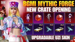 Mythic Forge Crate Opening Bgmi | Upgrade Savagery Uzi  Bgmi New Mythic Forge | Bgmi 3.7 New Update