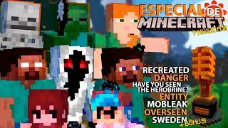 ◆► ESPECIAL DE MINECRAFT com +7 MÚSICAS! || Mod do HEROBRINE / STEVE e OUTROS!  - ESPECIAL