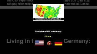 Living in the USA vs Germany #climate