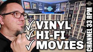 Full music room tour with major hi-fi updates - new amp, speakers & streamer | CHANNEL 33 RPM