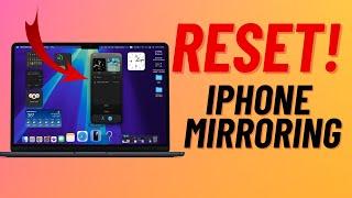 How to Reset iPhone Mirroring in macOS 15 Sequoia on Mac