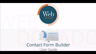 Contact Form Builder Plugin Full Video Tutorial