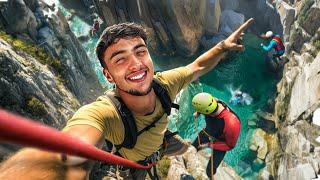 Je découvre le Canyoning ! J’ai sauté de 10m de haut pour la première fois de ma vie !