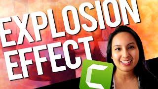 Camtasia 2021 Tutorial | How to do an EXPLOSION effect 