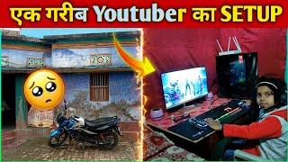 एक गरीब YouTuber का Gaming Pc Setup Tour | My Sweet Home & Room Tour ️